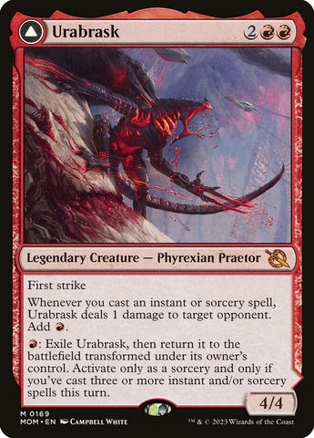 Urabrask // The Great Work 169/291 (March of the Machine) 