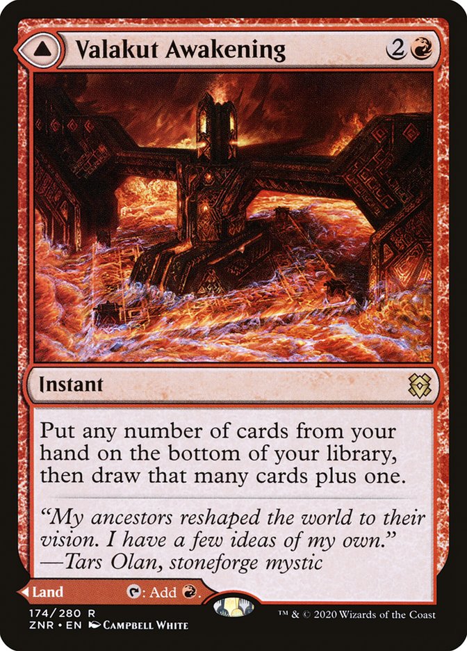 Valakut Awakening 174 (Zendikar Rising)  - Foil