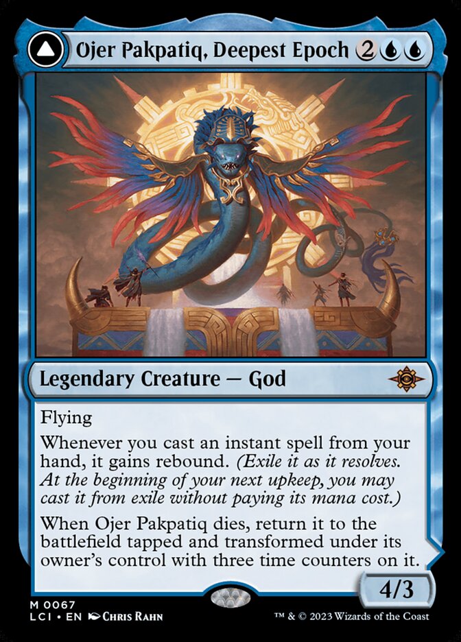 Ojer Pakpatiq, Deepest Epoch // Temple of Cyclical Time (The Lost Caverns of Ixalan)  - Foil