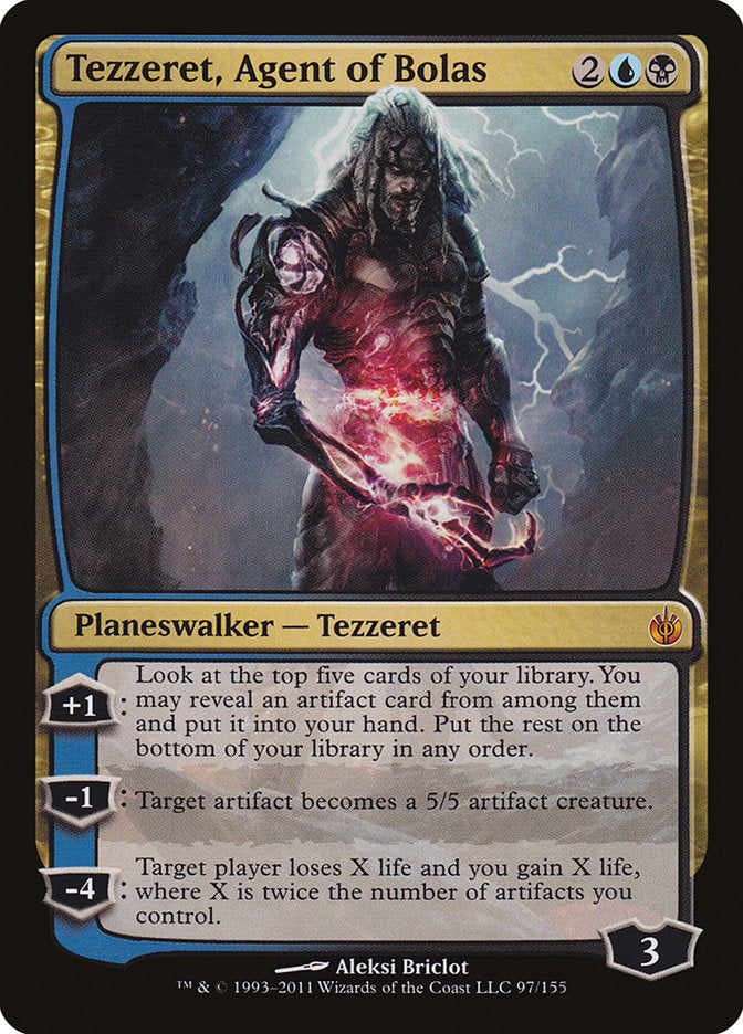 Tezzeret, Agent of Bolas (Mirrodin Besieged) 