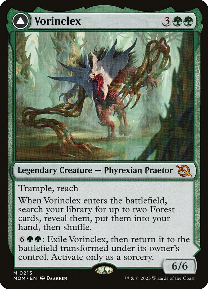 Vorinclex // The Grand Evolution 213/291 (March of the Machine)  - Foil