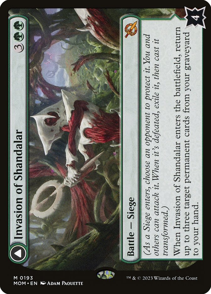 Invasion of Shandalar // Leyline Surge 193/291 (March of the Machine) 