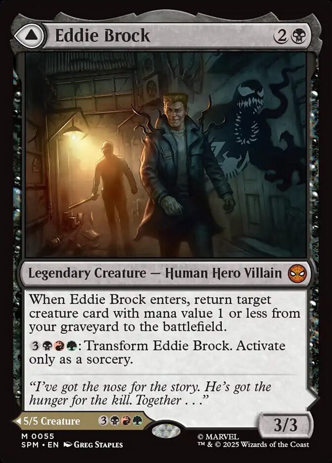 Eddie Brock // Venom, Lethal Protector (Marvel's Spider-Man)  - Foil