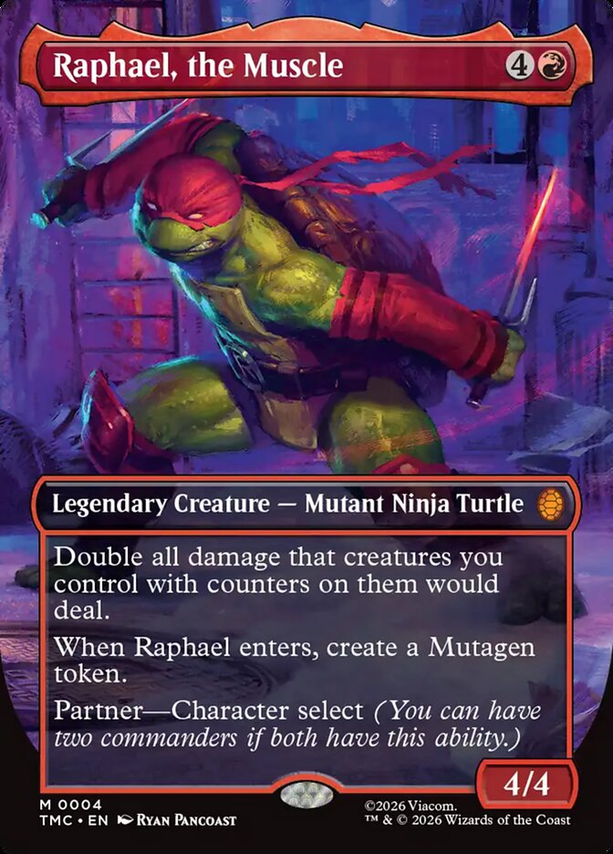 Raphael, the Muscle (Commander: Teenage Mutant Ninja Turtles) 