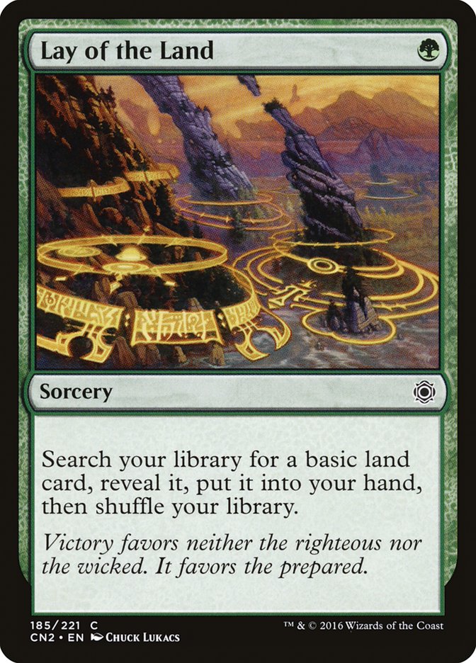 Lay of the Land 185/221 (Conspiracy: Take the Crown) 