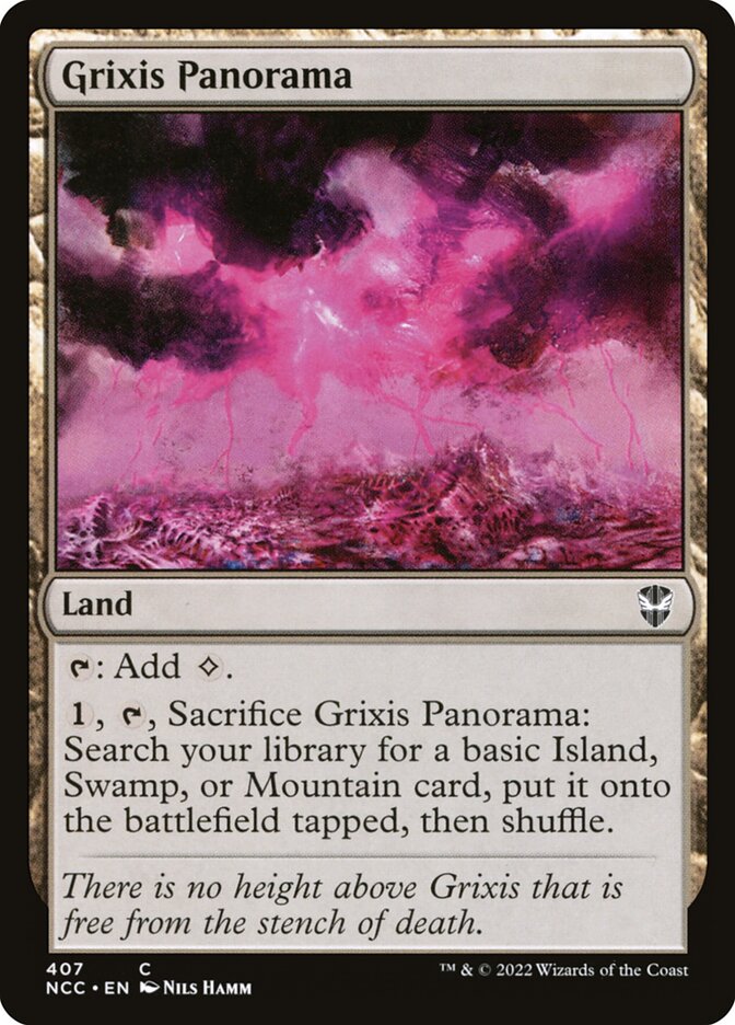 Grixis Panorama 407/93 (Commander: Streets of New Capenna) 