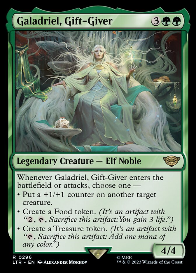 Galadriel, Gift-Giver 296 (Universes Beyond: The Lord of the Rings: Tales of Middle-earth) 