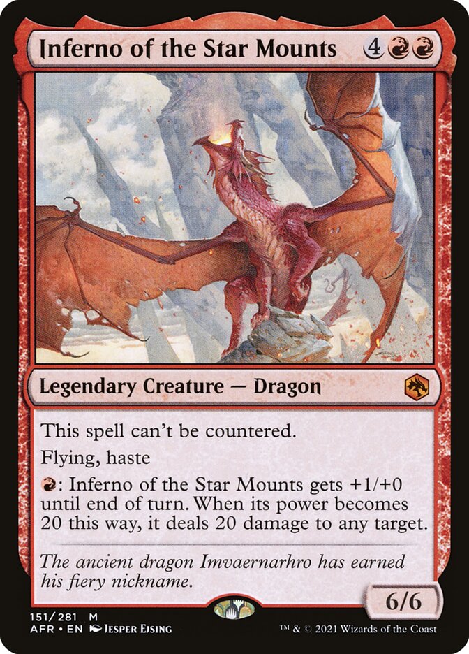 Inferno of the Star Mounts (Adventures in the Forgotten Realms) 