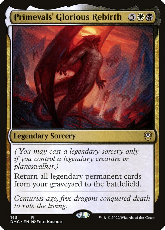 Primevals' Glorious Rebirth (Commander: Dominaria United) 