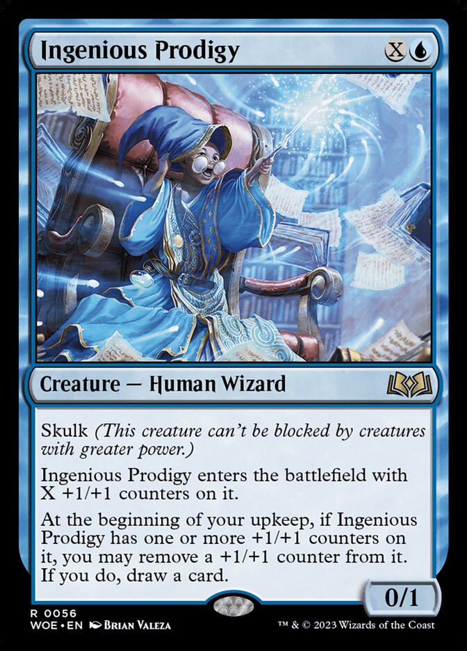 Ingenious Prodigy (Wilds of Eldraine)  - Foil