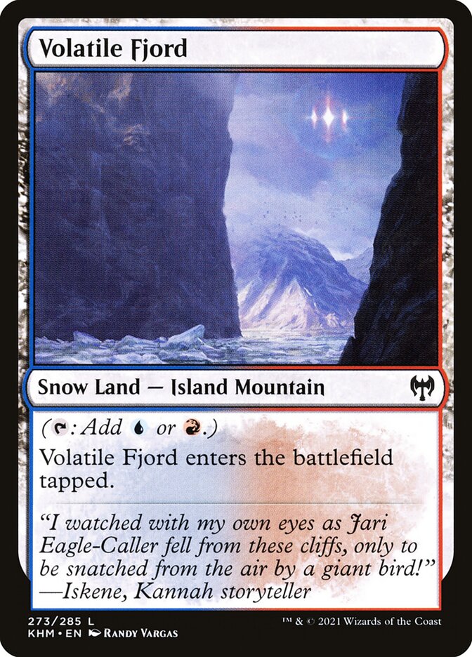 Volatile Fjord (Kaldheim)  - Foil