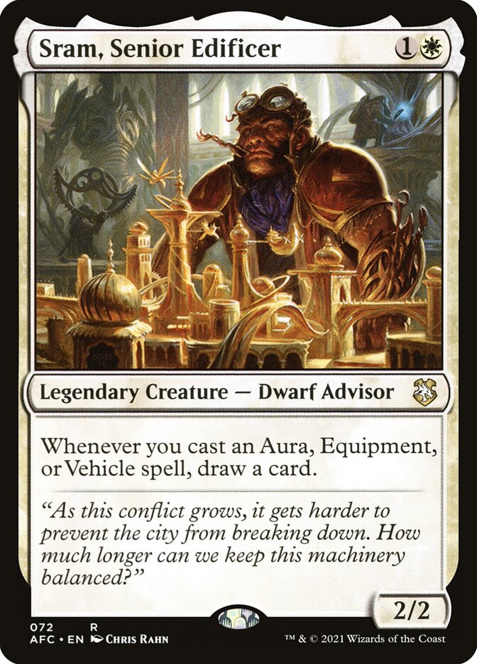 Sram, Senior Edificer (Commander: Adventures in the Forgotten Realms) 