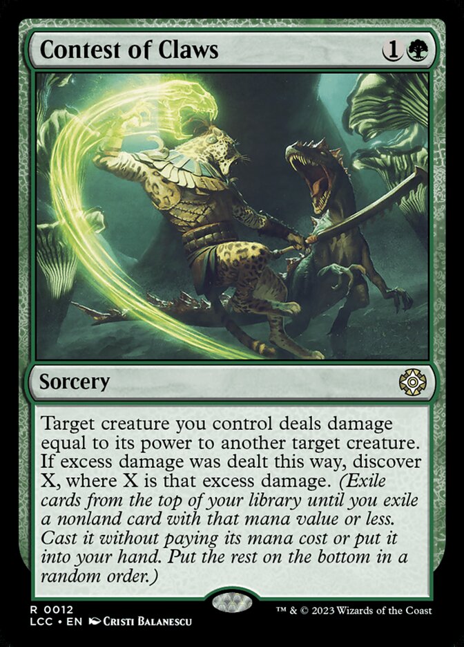 Contest of Claws (Commander: The Lost Caverns of Ixalan) 