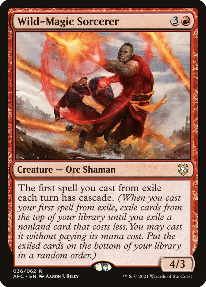 Wild-Magic Sorcerer (Commander: Adventures in the Forgotten Realms) 