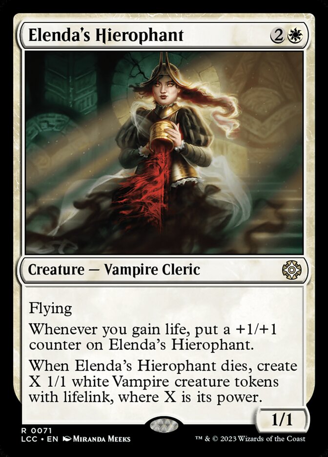 Elenda's Hierophant (Commander: The Lost Caverns of Ixalan) 