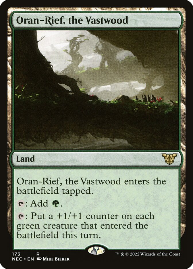 Oran-Rief, the Vastwood 173 (Commander: Kamigawa: Neon Dynasty) 