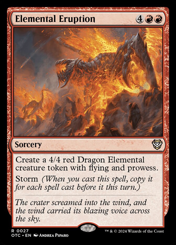 Elemental Eruption (Commander: Outlaws of Thunder Junction) 