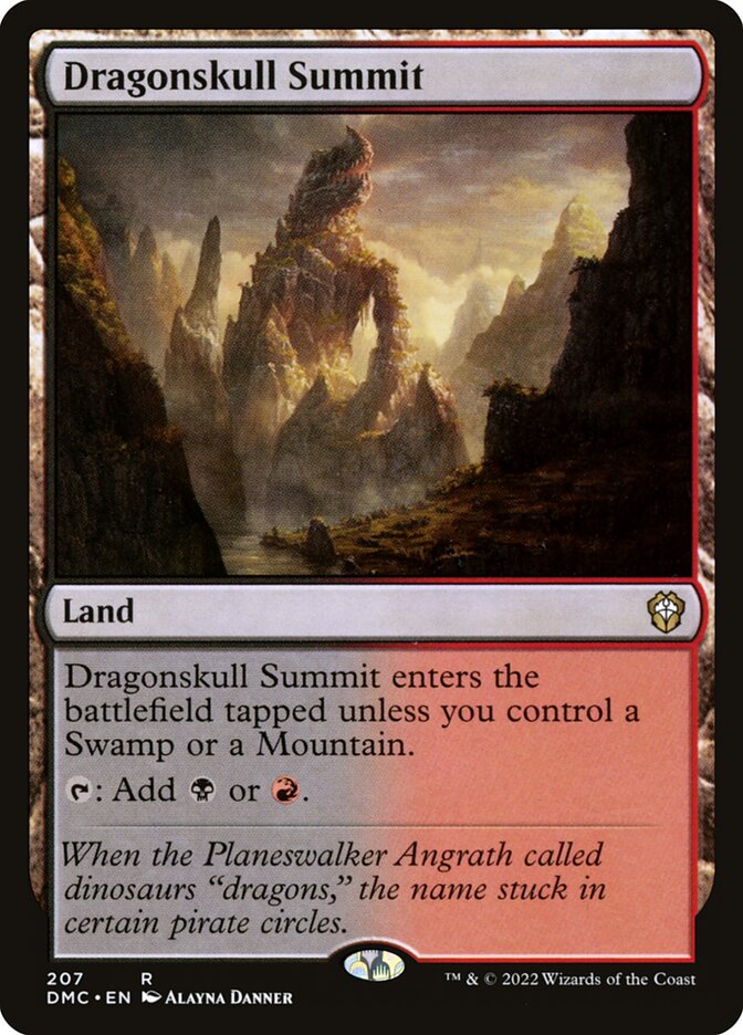 Dragonskull Summit 207/50 (Commander: Dominaria United) 