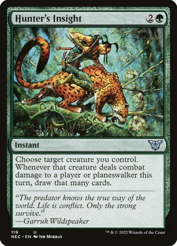 Hunter's Insight (Commander: Kamigawa: Neon Dynasty) 