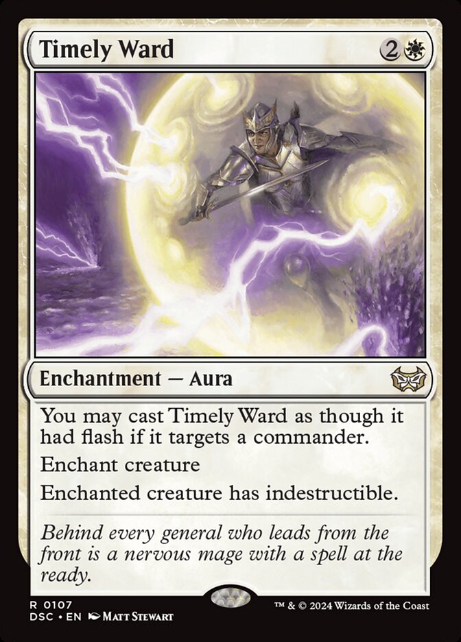 Timely Ward (Commander: Duskmourn: House of Horror) 