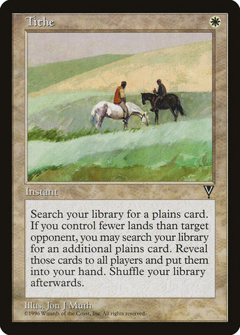 Tithe (Visions) 