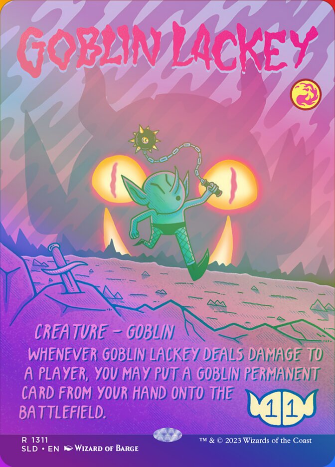 Goblin Lackey 1311 (Secret Lair Drop Series)  - Foil