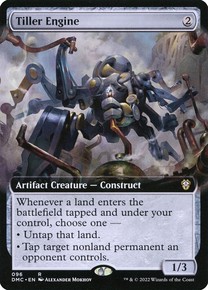 Tiller Engine 96 (Commander: Dominaria United)  - Extended Art