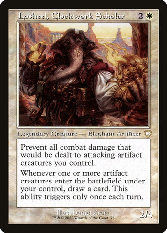 Losheel, Clockwork Scholar (Commander: The Brothers' War) 
