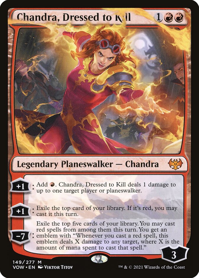 Chandra, Dressed to Kill 149/277 (Innistrad: Crimson Vow) 