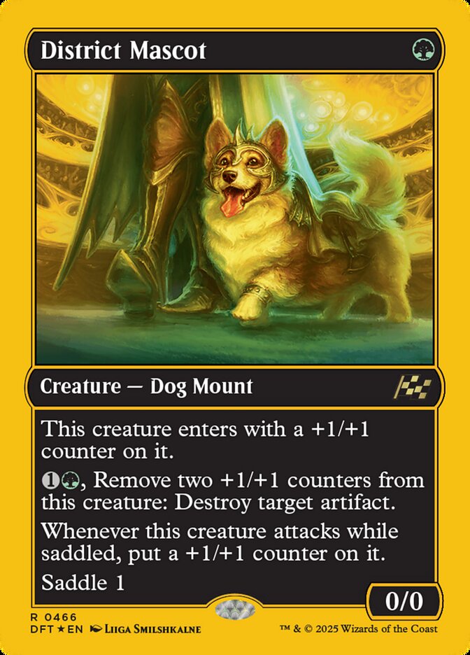 District Mascot (Aetherdrift)  - Foil