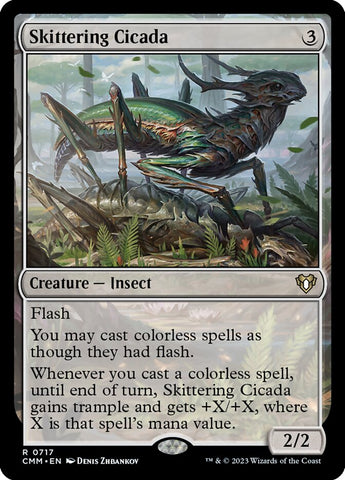Skittering Cicada (Commander Masters) 