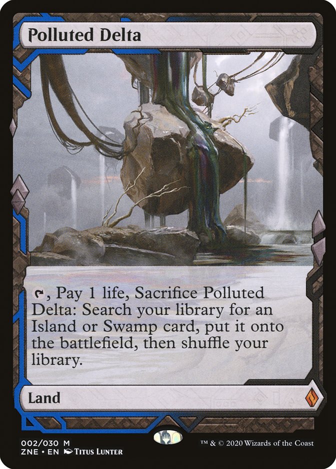 Polluted Delta (Zendikar Rising Expeditions) 