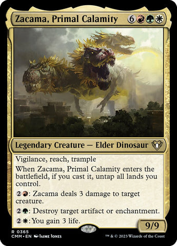 Zacama, Primal Calamity (Commander Masters) 