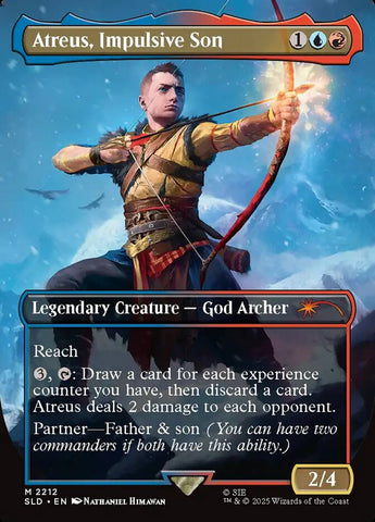 Atreus, Impulsive Son 2212 (Secret Lair Drop Series)  - Borderless