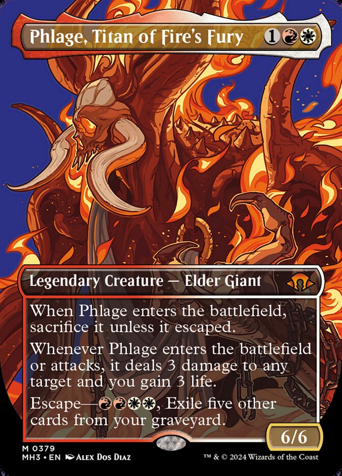 Phlage, Titan of Fire's Fury (Modern Horizons 3) 