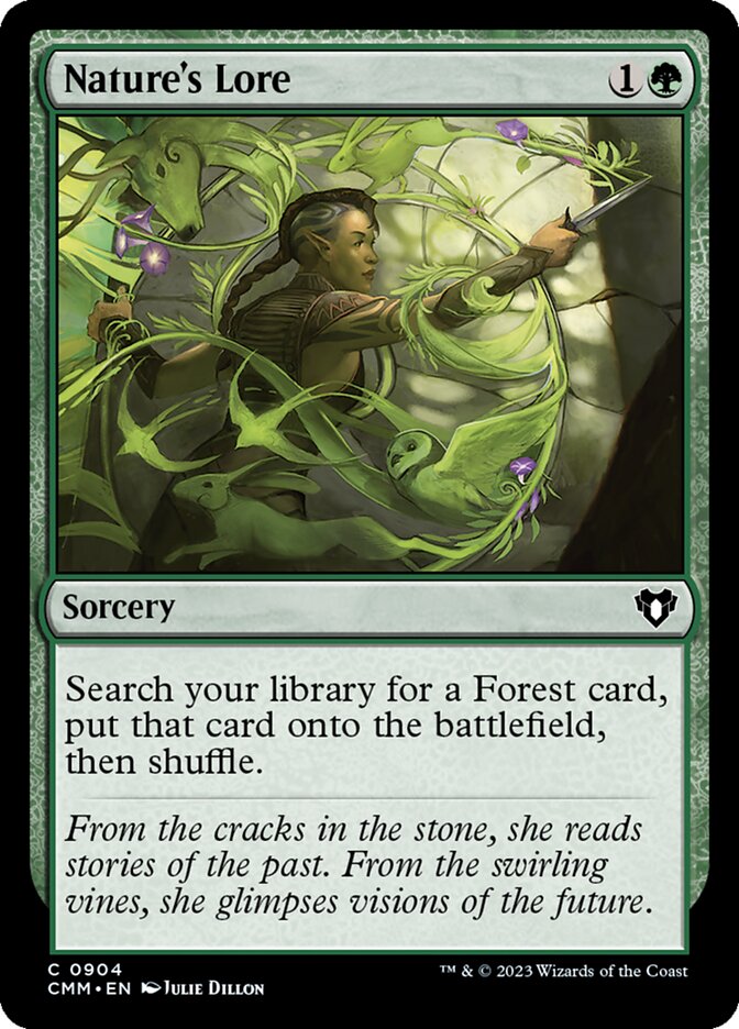 Nature's Lore 904/451 (Commander Masters) 
