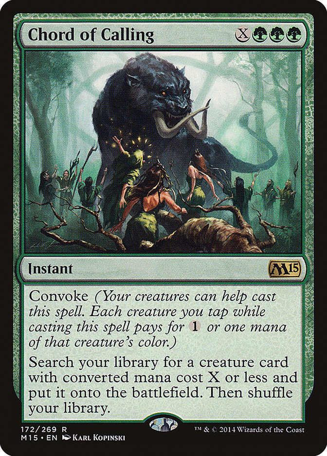 Chord of Calling (Magic 2015 (M15)) 