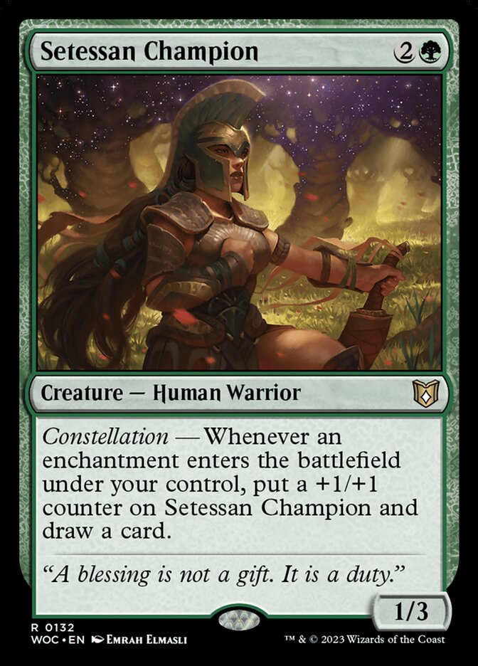 Setessan Champion (Commander: Wilds of Eldraine) 