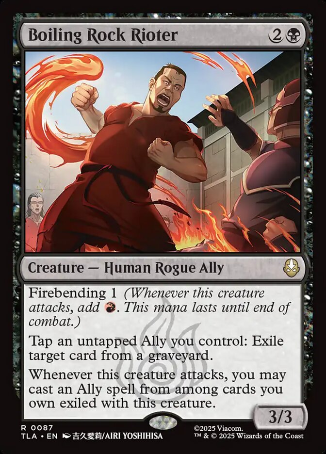 Boiling Rock Rioter (Avatar: The Last Airbender)  - Foil