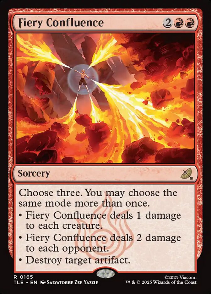 Fiery Confluence 165/317 (Avatar: The Last Airbender: Eternal-Legal)  - Foil
