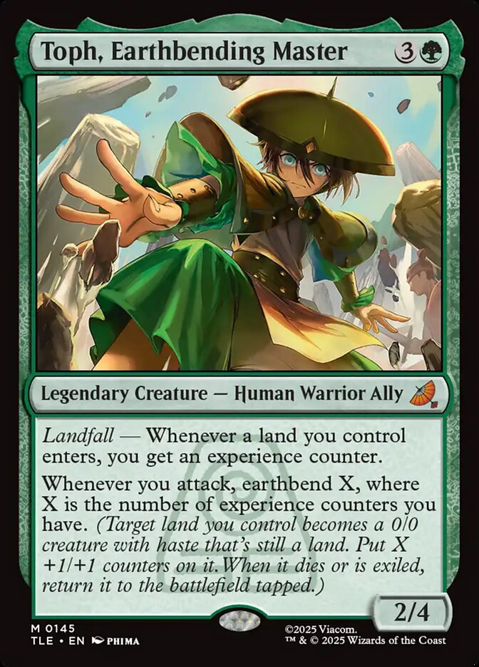 Toph, Earthbending Master 145 (Avatar: The Last Airbender: Eternal-Legal) 