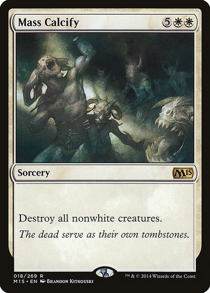 Mass Calcify (Magic 2015 (M15)) 