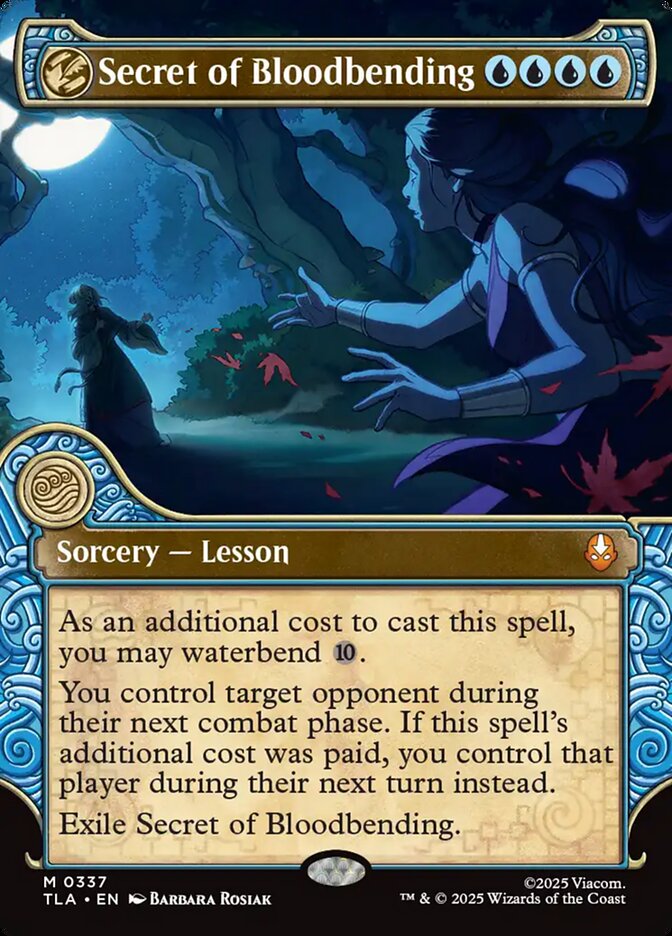 Secret of Bloodbending 337 (Avatar: The Last Airbender)  - Foil