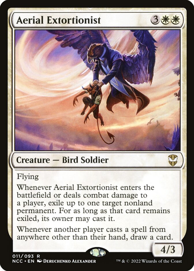 Aerial Extortionist (Commander: Streets of New Capenna) 