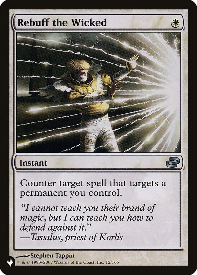 Rebuff the Wicked (The List Reprints) 