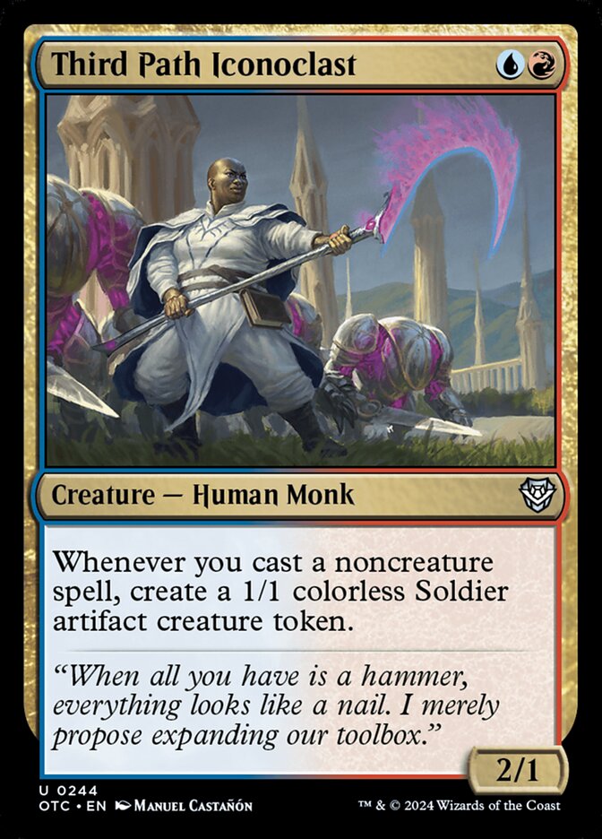 Third Path Iconoclast 244/342 (Commander: Outlaws of Thunder Junction) 