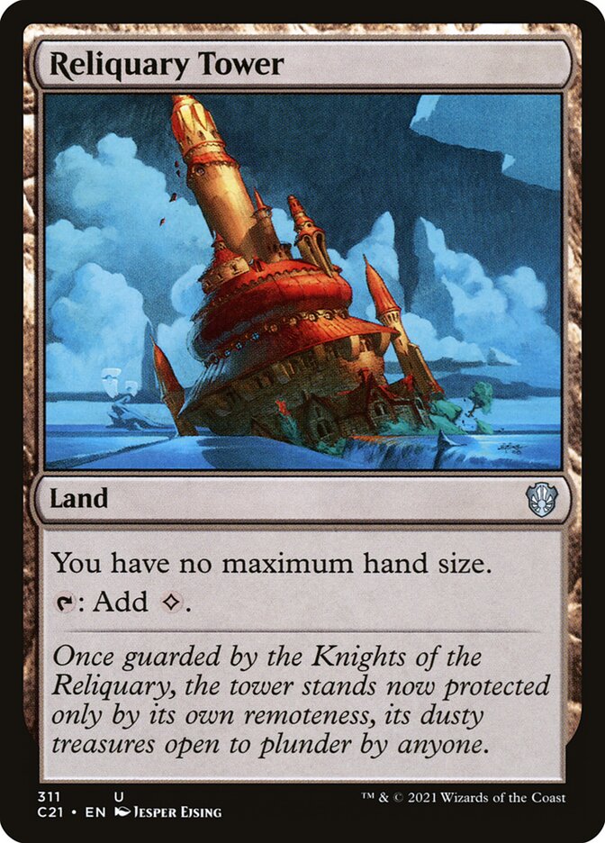 Reliquary Tower (Commander 2021) 