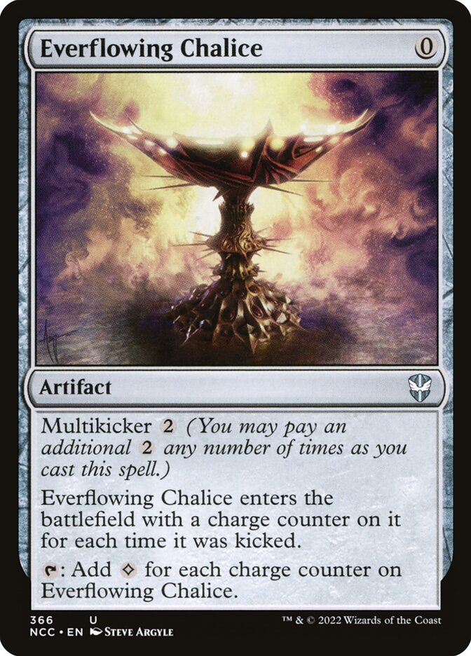 Everflowing Chalice 366 (Commander: Streets of New Capenna) 