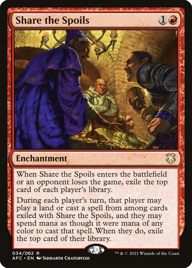 Share the Spoils (Commander: Adventures in the Forgotten Realms) 