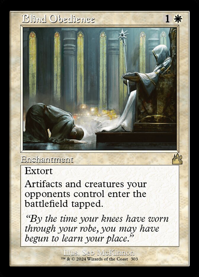 Blind Obedience (Ravnica Remastered) 